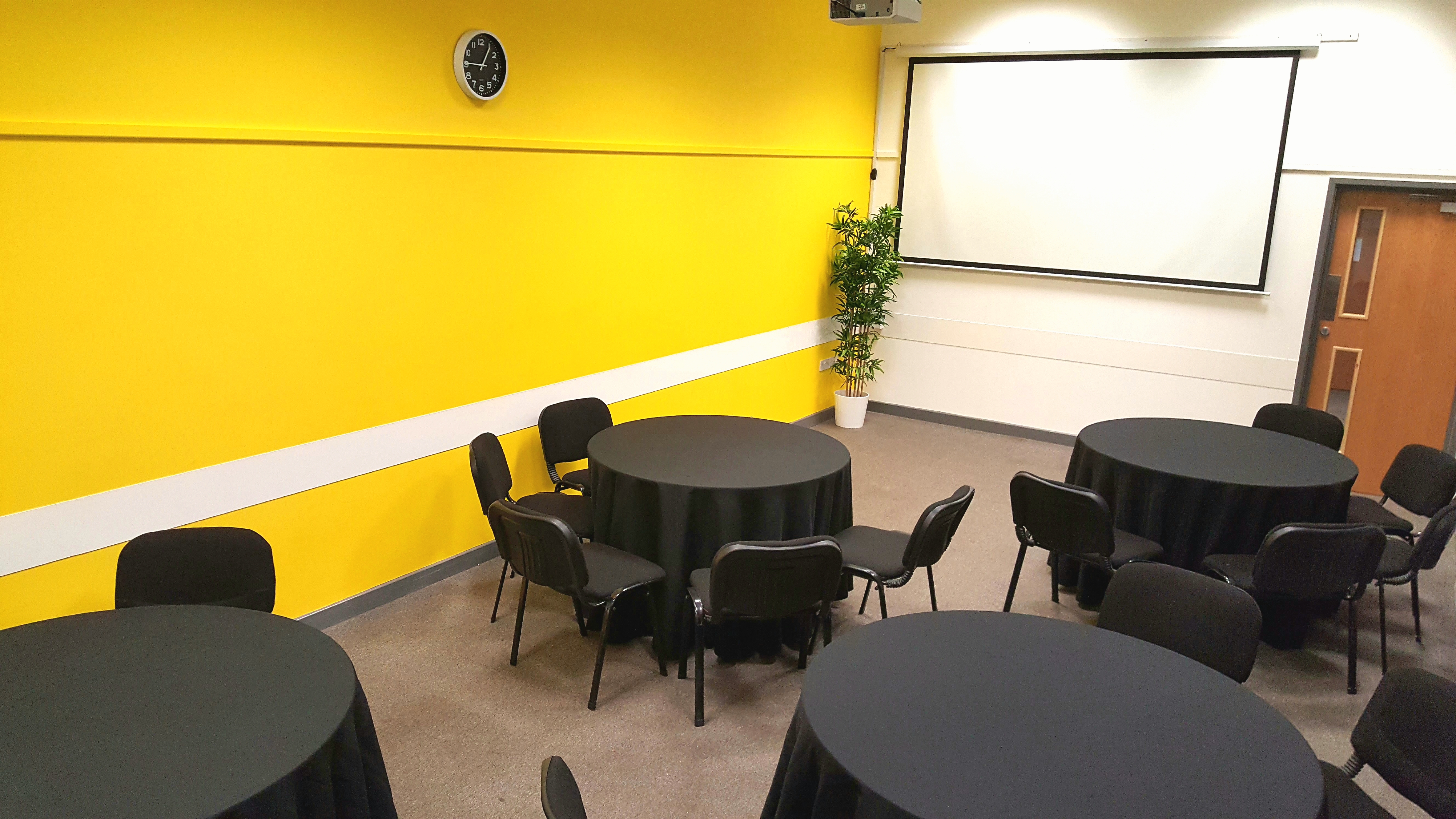 the yellow space