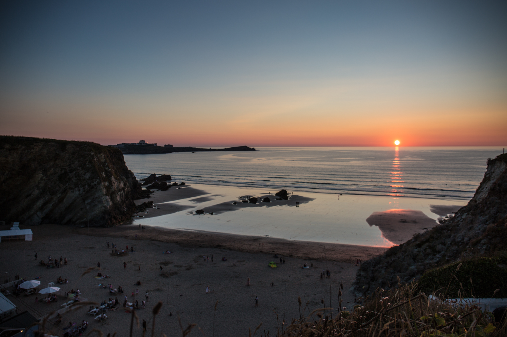 Lusty Glaze Beach